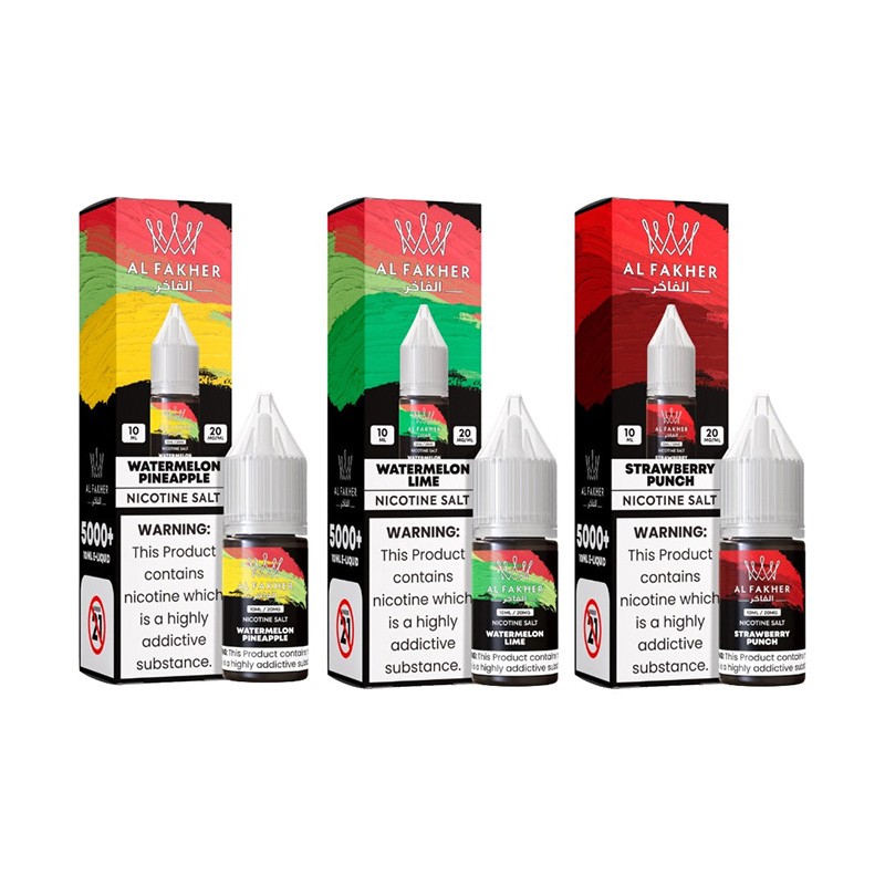 al fakher nicotine salt e-liquid