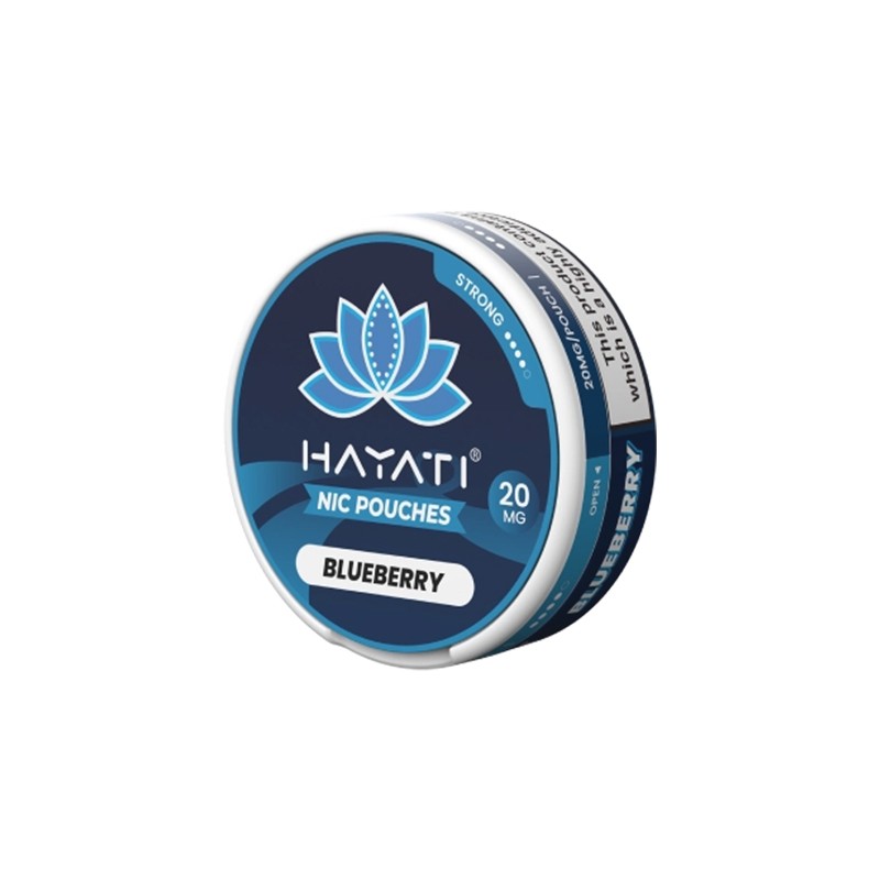 blueberry hayati nicotine pouches