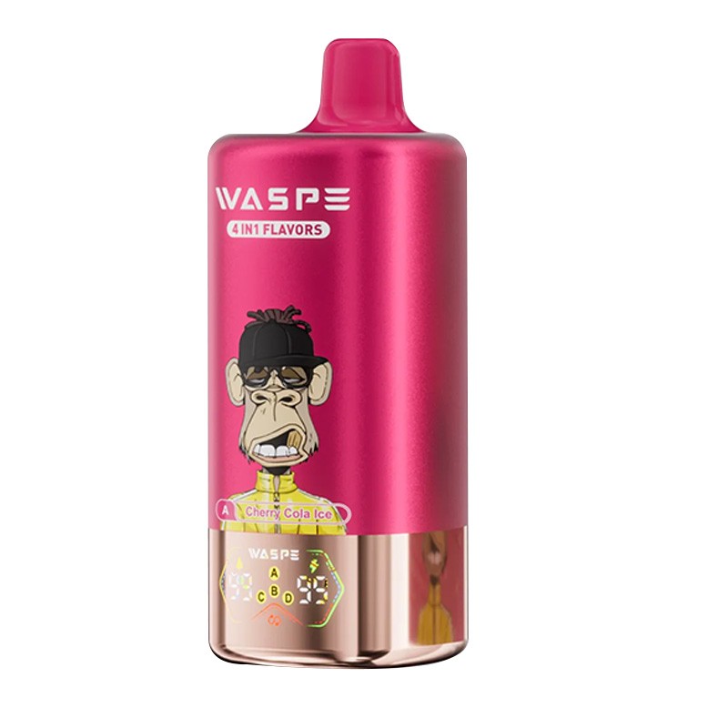 cherry cola ice/strawberry cherry ice/strawberry cola ice/strawberry watermelon bubblegum waspe 4 in 1 100k prefilled kit