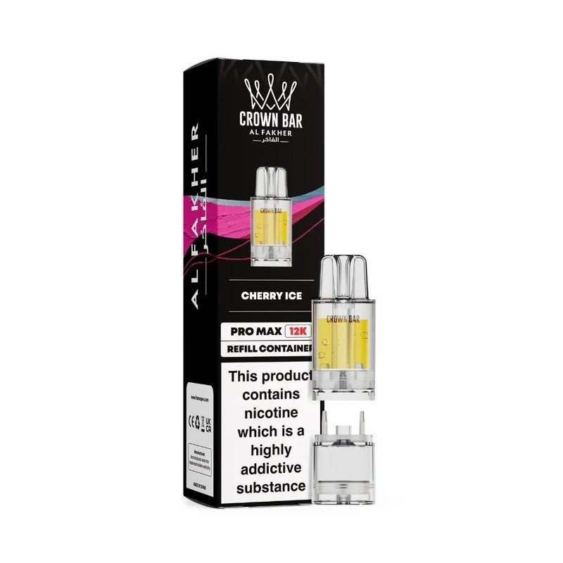cherry ice al fakher pro max 12k prefilled pod