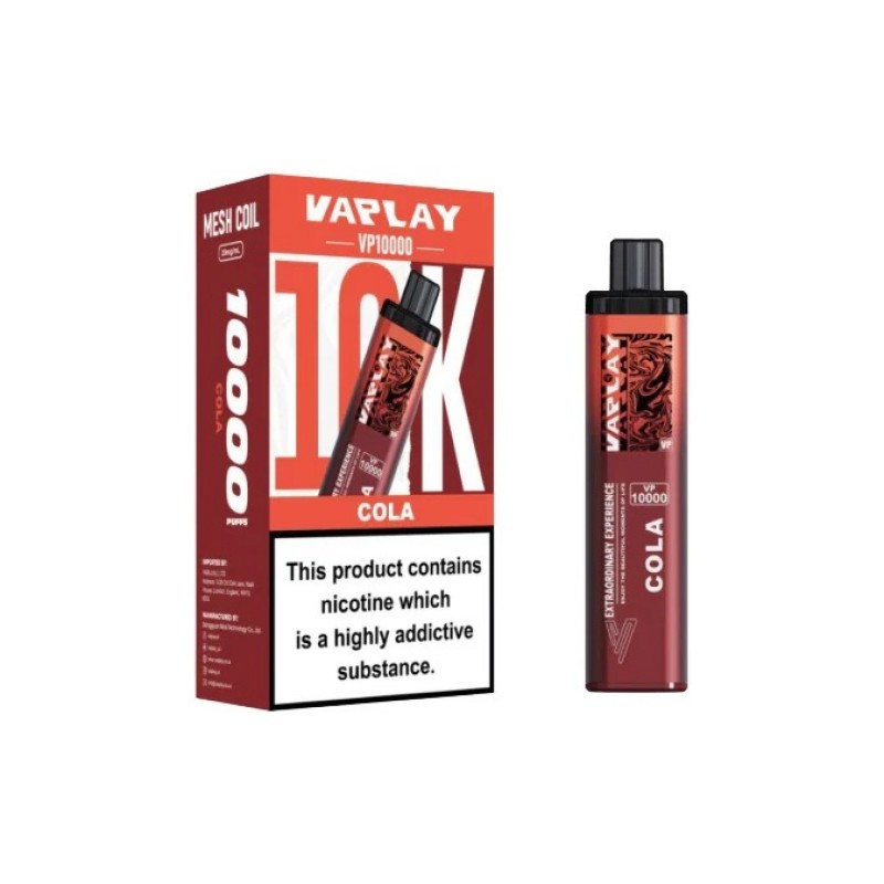 cola vaplay royal 10k prefilled pod kit