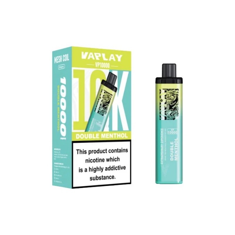 double menthol vaplay royal 10k prefilled pod kit