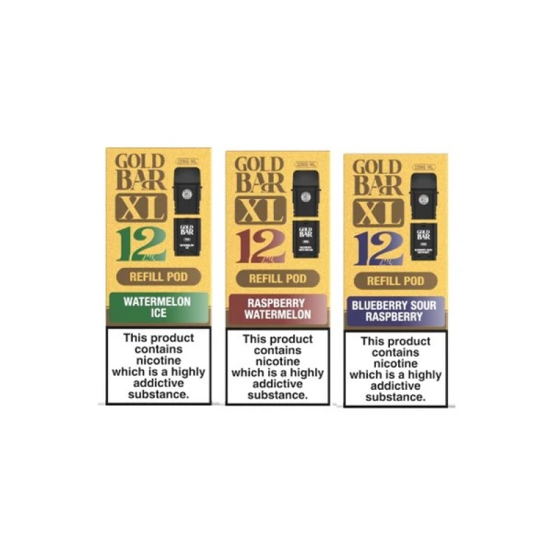 gold bar xl prefilled pod