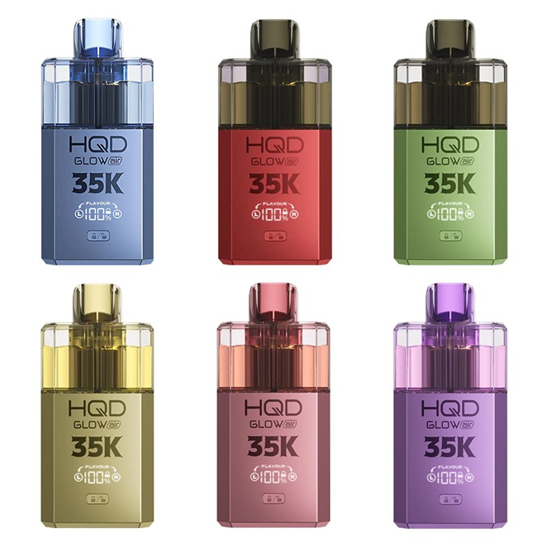 hqd glow air 35k prefilled pod kit