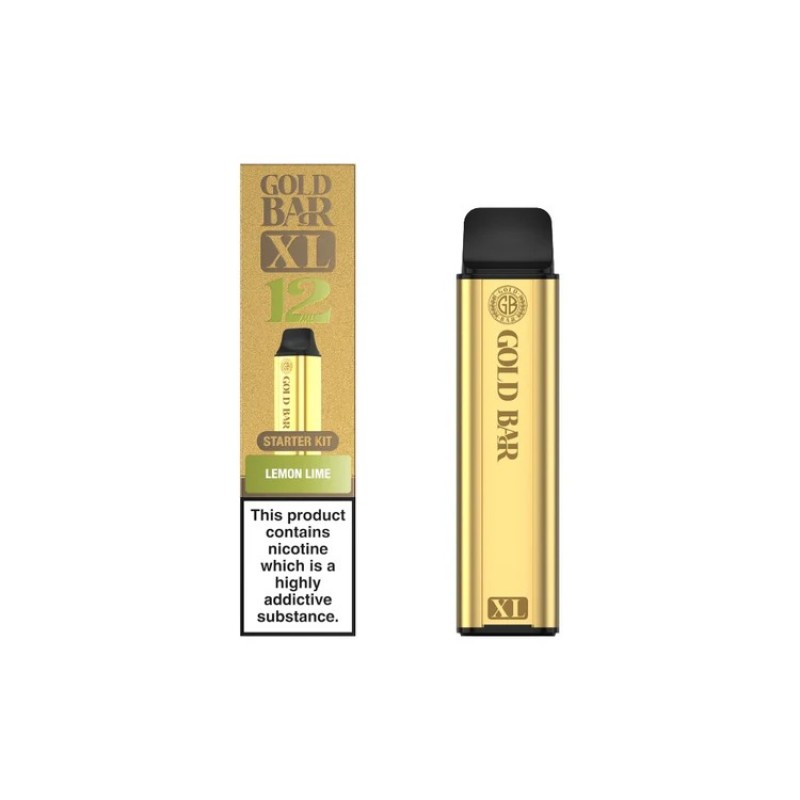 lemon lime gold bar xl prefilled kit