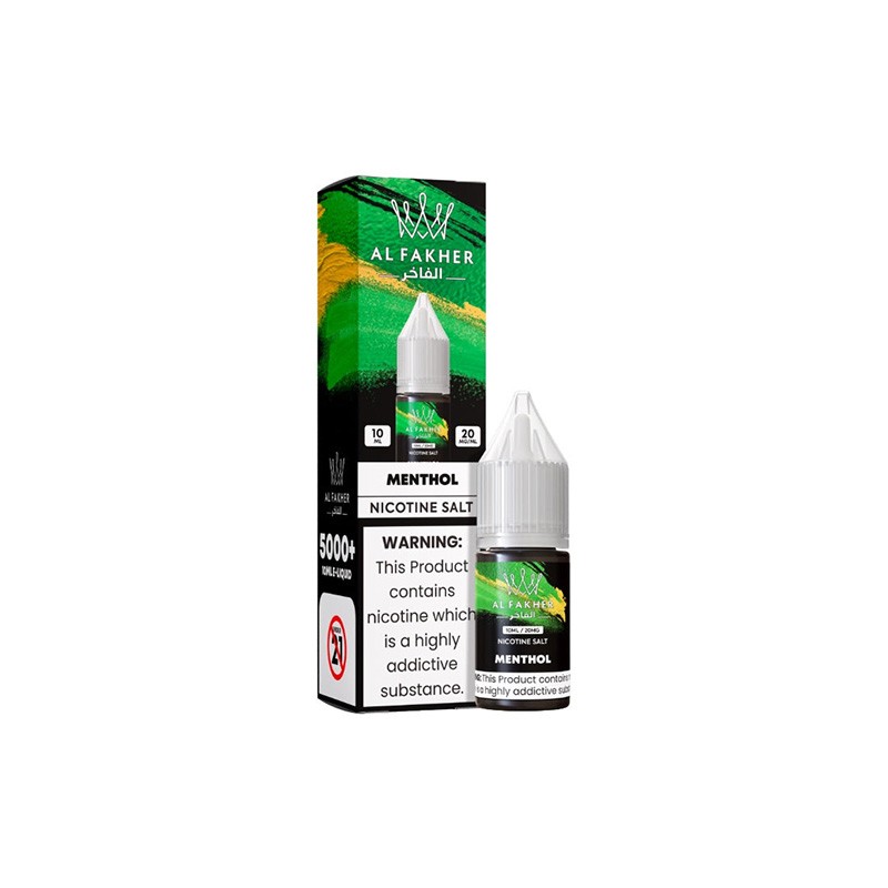 menthol al fakher nicotine salt e-liquid
