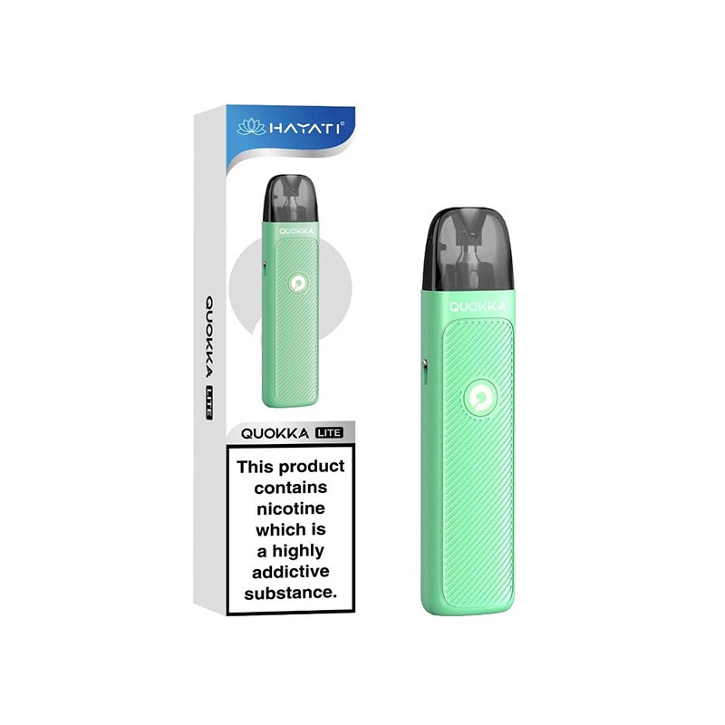 mint green  hayati quokka lite pod kit