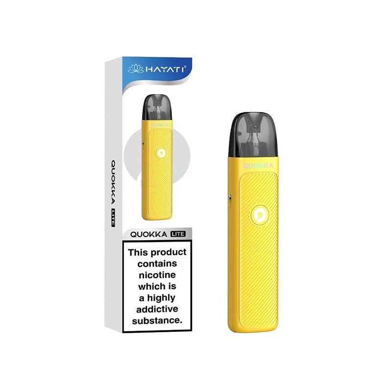neon yellow  hayati quokka lite pod kit