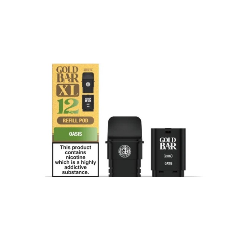oasis gold bar xl prefilled pod