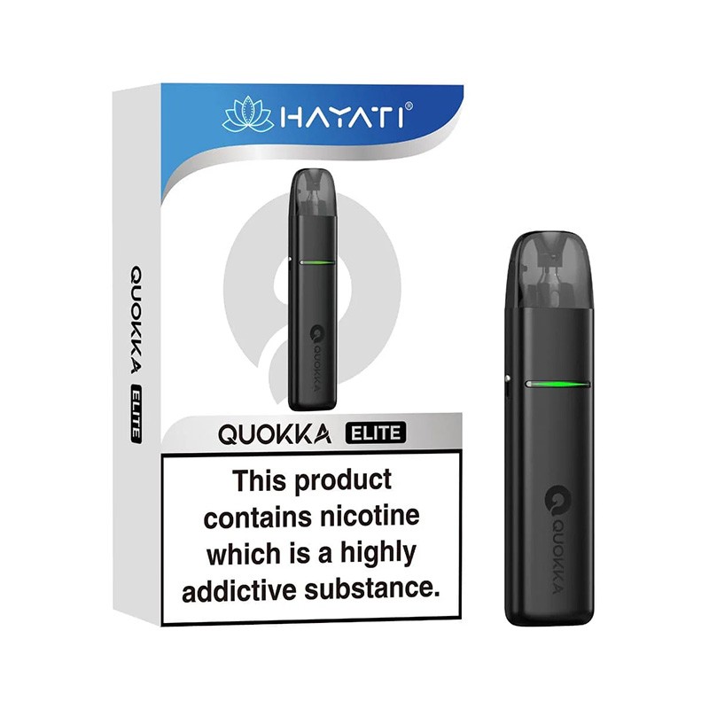 onyx black hayati quokka elite pod kit