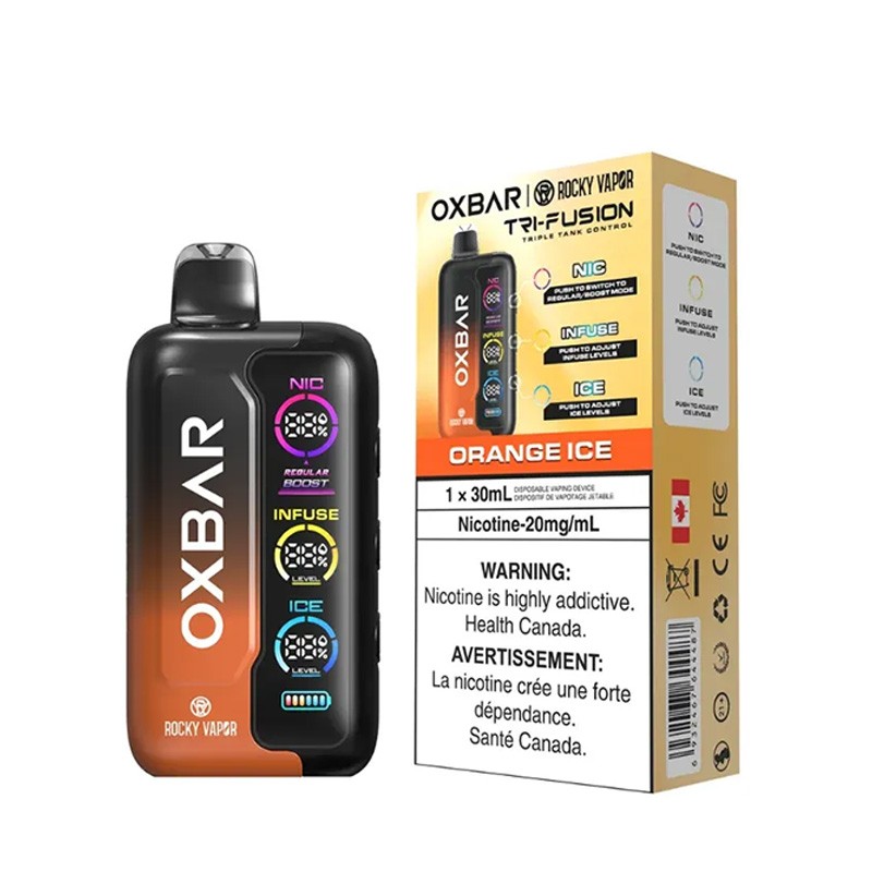 orange ice oxbar tri fusion 45k