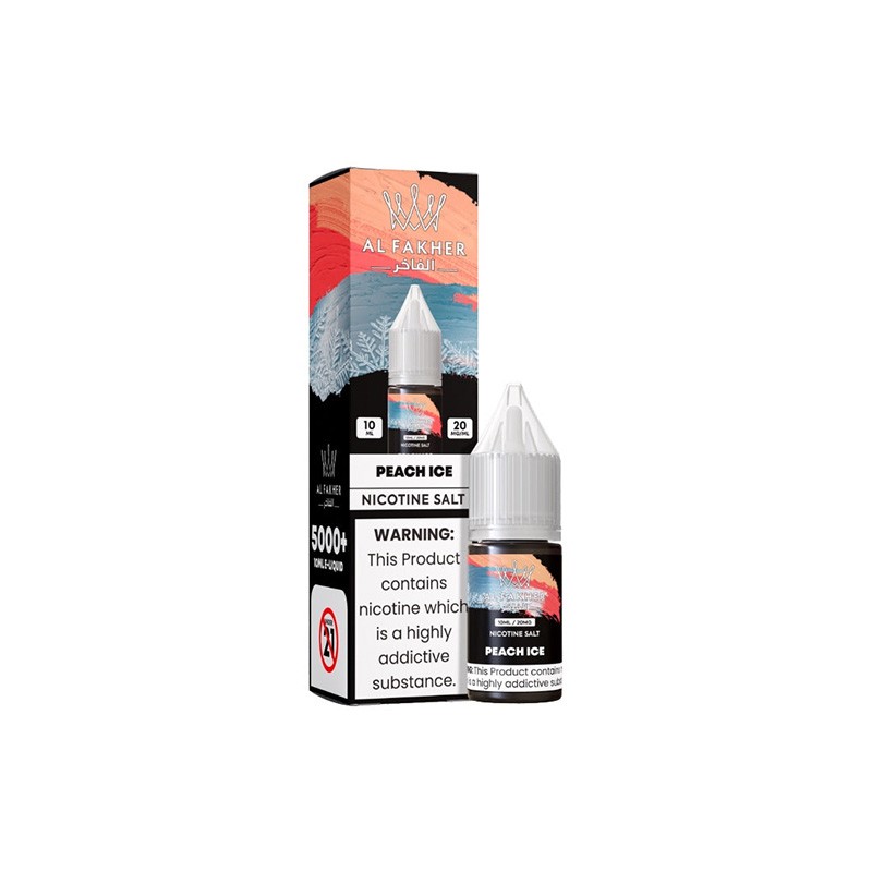 peach ice al fakher nicotine salt e-liquid