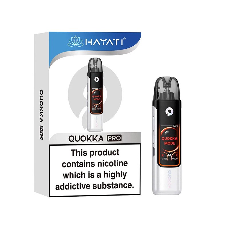 pearl white hayati quokka pro pod kit