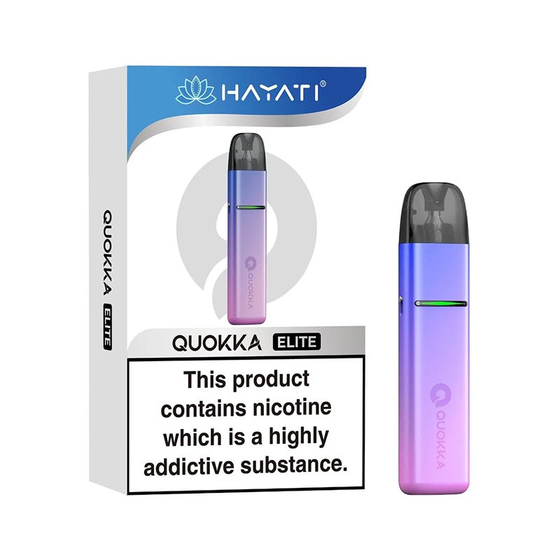pink blue hayati quokka elite pod kit