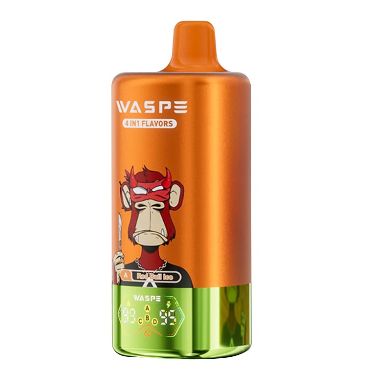 red bull ice/banana ice/pineapple coconut ice/triple mango ice waspe 4 in 1 100k prefilled kit