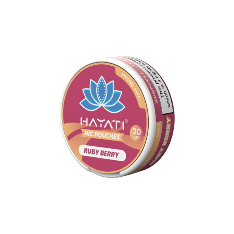 ruby berry hayati nicotine pouches
