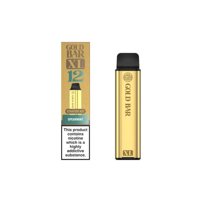 spearmint gold bar xl prefilled kit