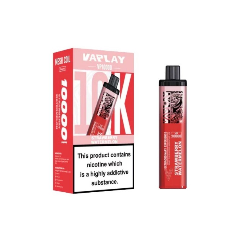 strawberry watermelon vaplay royal 10k prefilled pod kit
