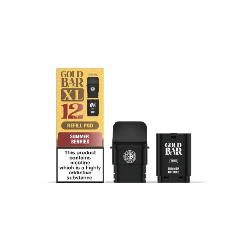 summer berries gold bar xl prefilled pod