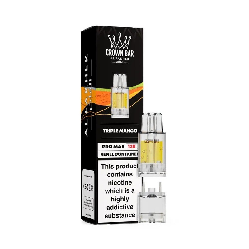 triple mango al fakher pro max 12k prefilled pod