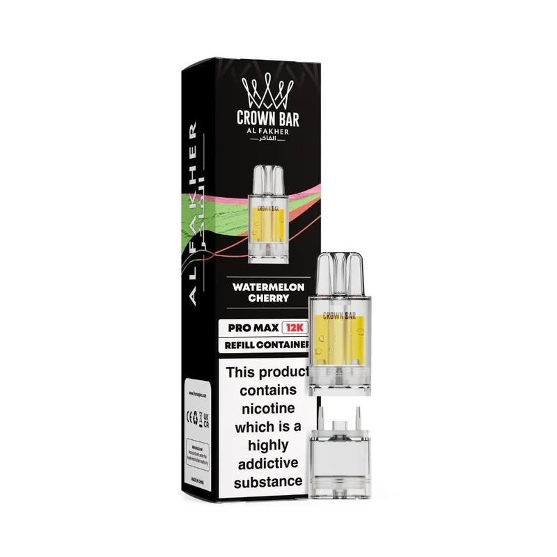 watermelon cherry al fakher pro max 12k prefilled pod