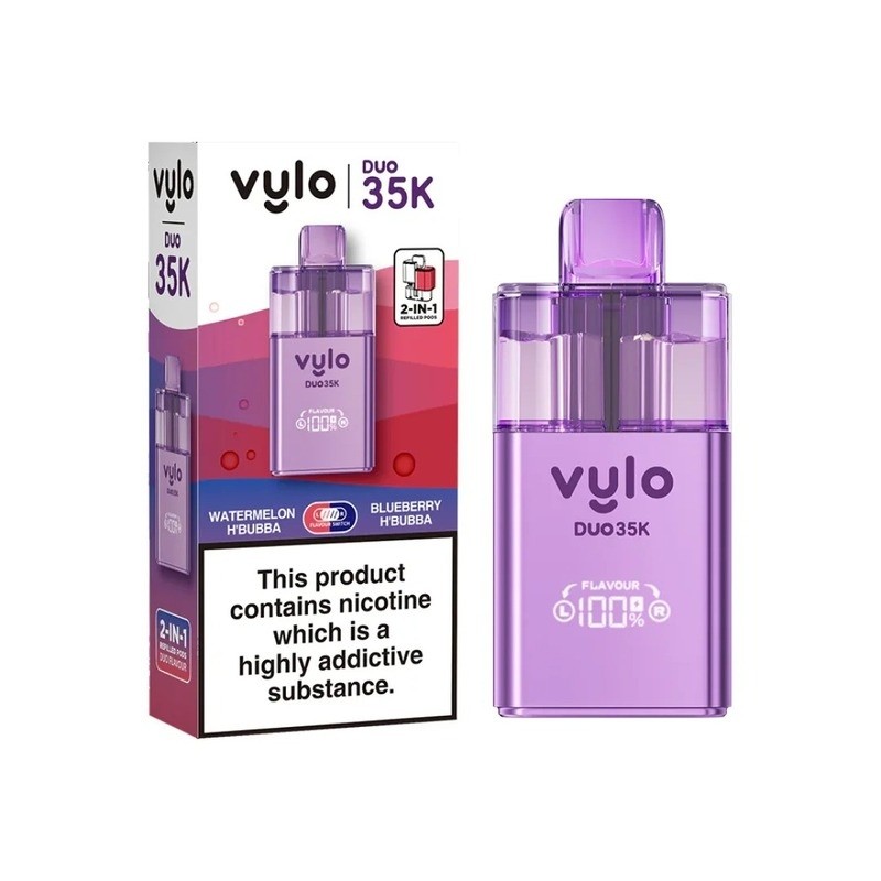 watermelon hubba bubba / blueberry hubba bubba vylo duo 35k