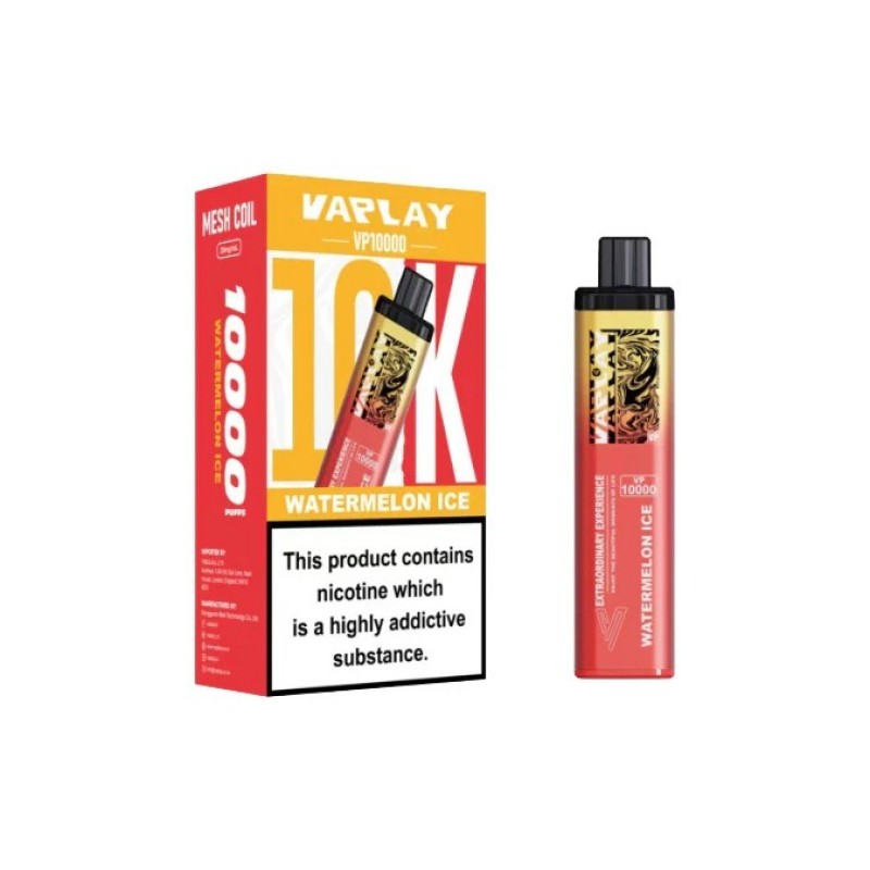watermelon ice vaplay royal 10k prefilled pod kit