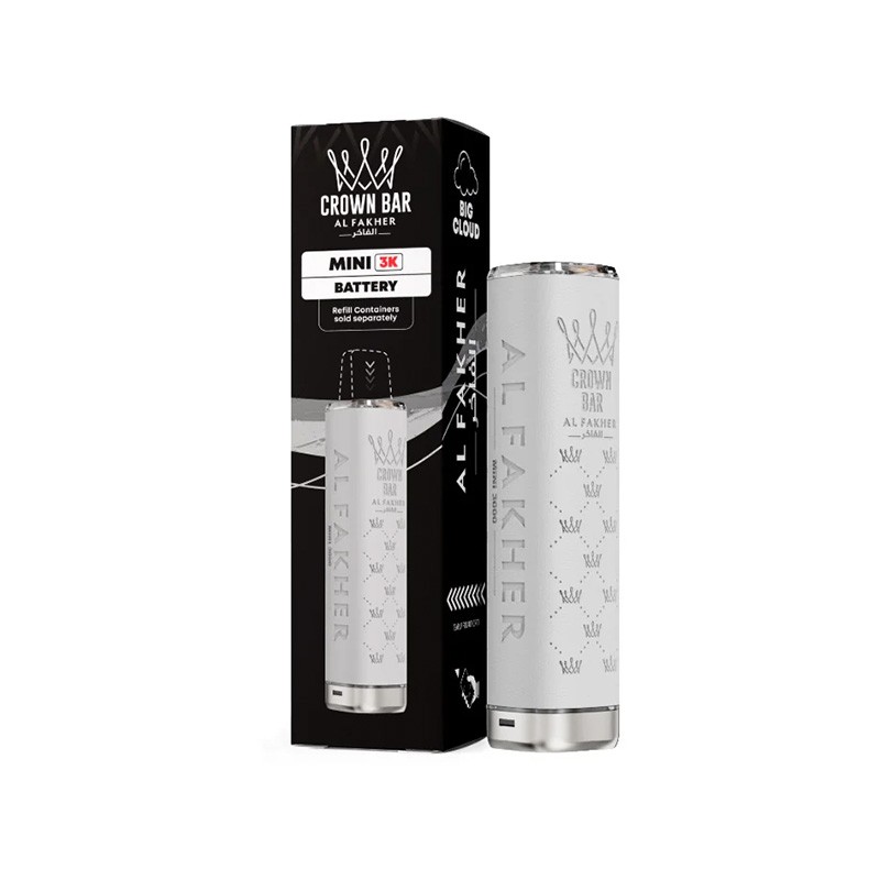 white al fakher mini 3k pod battery