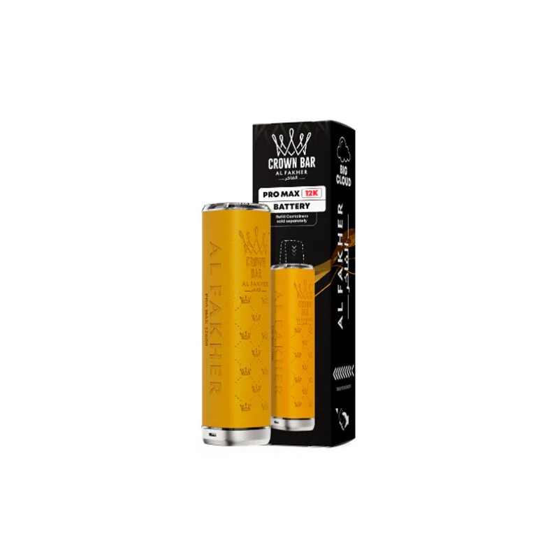 yellow al fakher pro max 12k pod battery