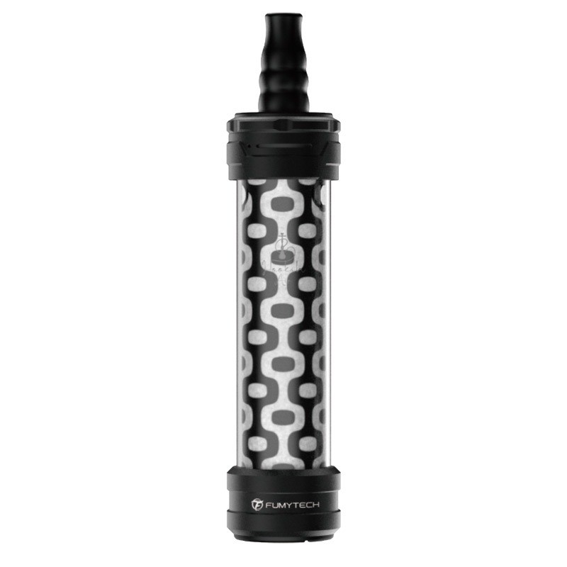 black white pattern fumytech hookah air mini pod kit