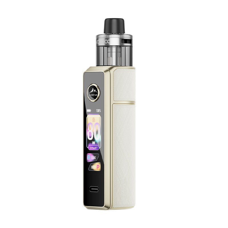 champagne golden voopoo drag x3 vape mod kit