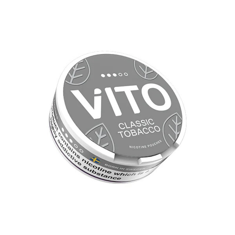 classic tobacco vito nicotine pouches