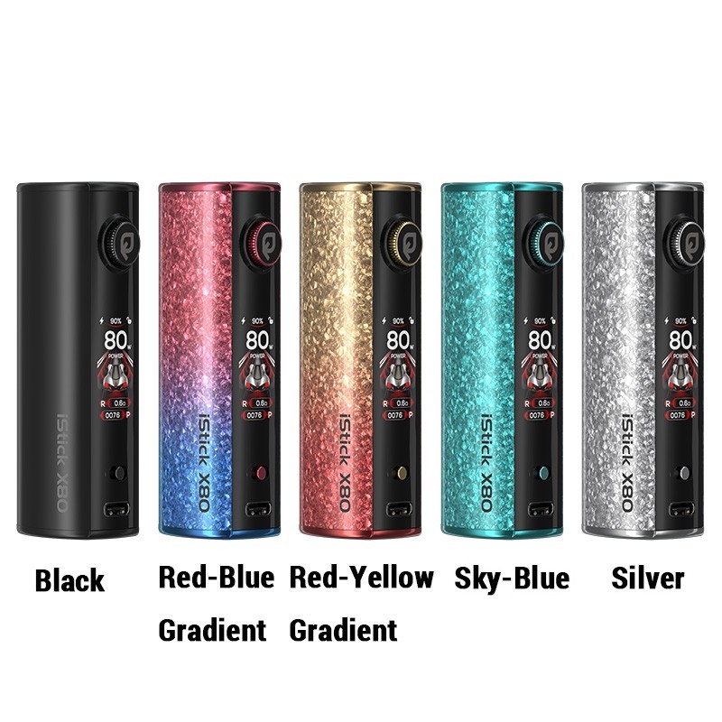 eleaf istick x80 box mod all colours