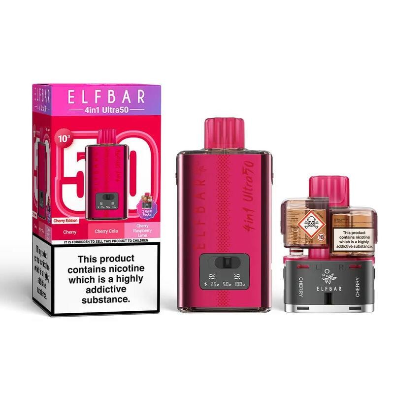 Cherry Edition Elf Bar 4 in 1 Ultra 50