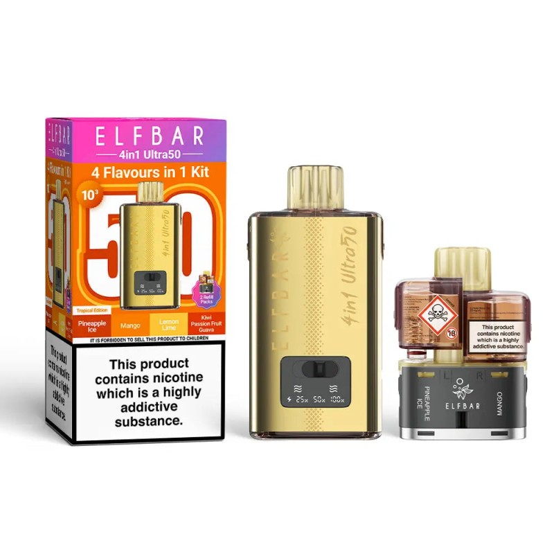 Tropical Edition Elf Bar 4 in 1 Ultra 50