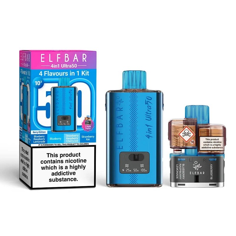 Berry Edition Elf Bar 4 in 1 Ultra 50