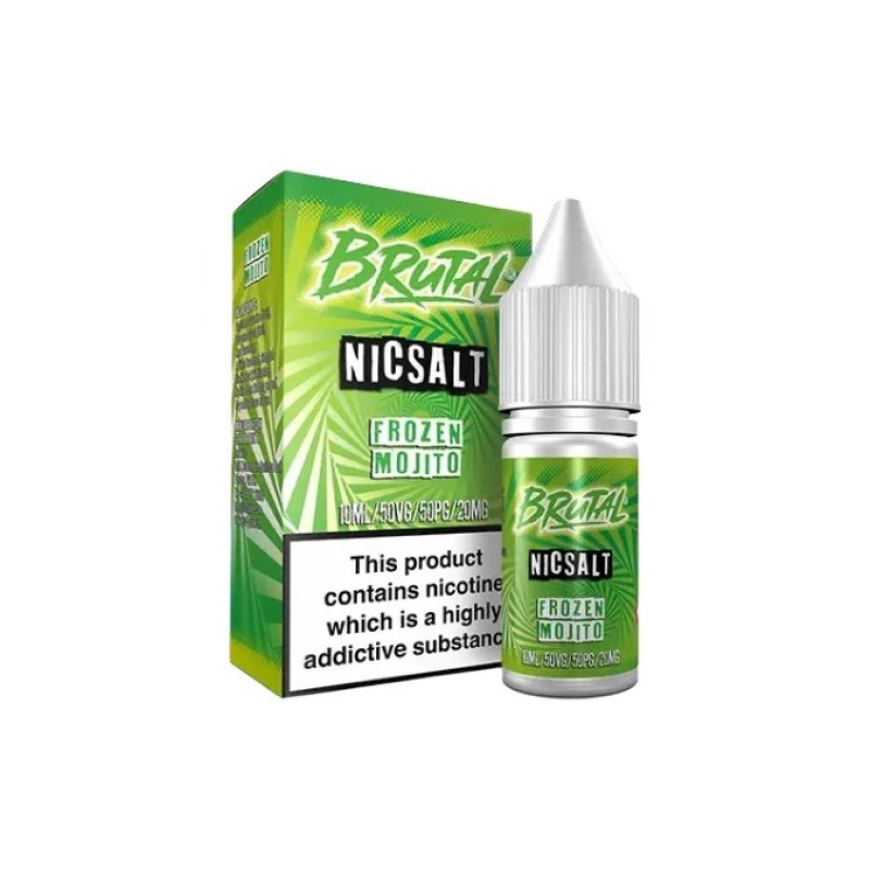 frozen mojito 20mg just juice brutal drinks nic salt 50vg