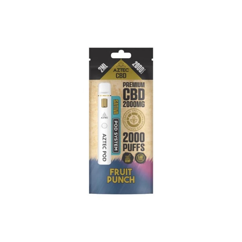 fruit punch aztec cbd 2000mg broad spectrum