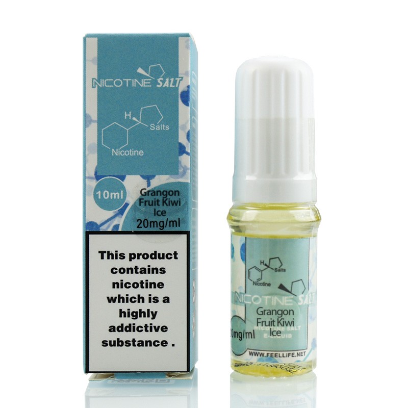 grangon fruit kiwi ice feellife ice nicotine salt