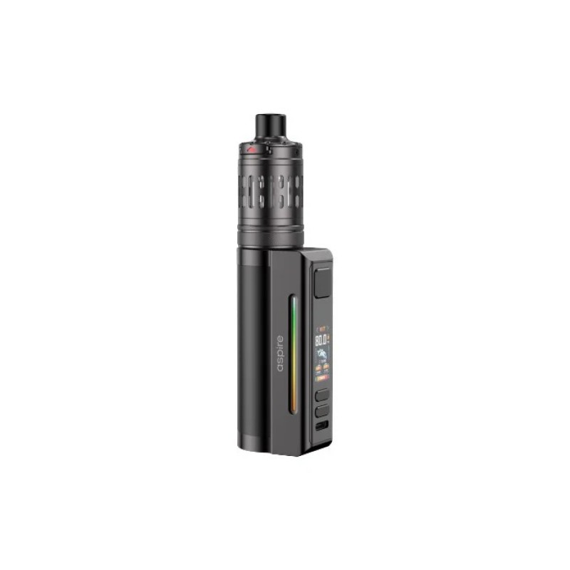 gun metal aspire zelos m80 kit