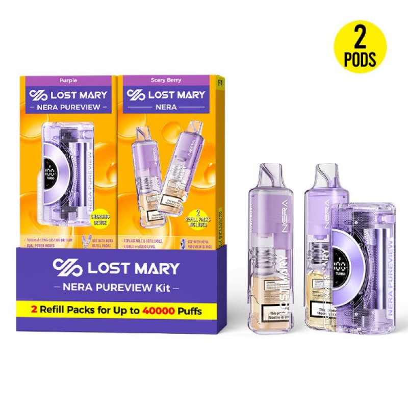 Purple Edition Lost Mary Nera Pureview 30K