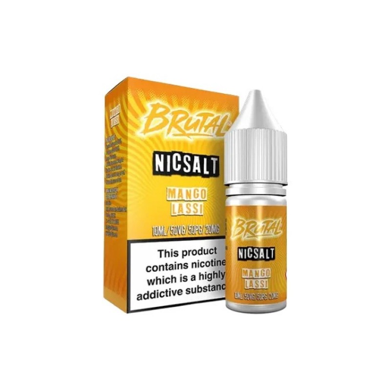 mango lassi 20mg just juice brutal drinks nic salt 50vg