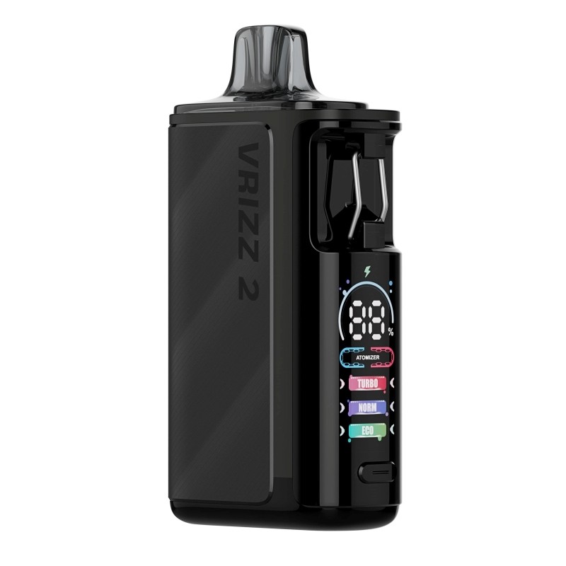 onyx black voopoo vrizz 2 pod kit