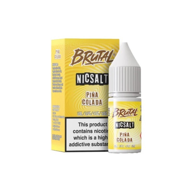 pina colada just juice brutal drinks nic salt 40vg