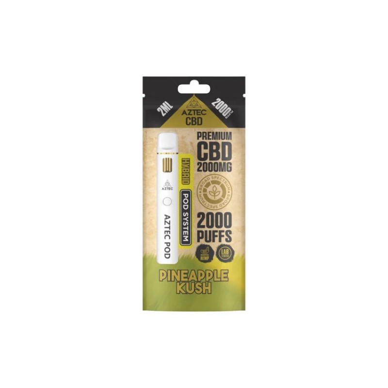 pineapple kush aztec cbd 2000mg broad spectrum