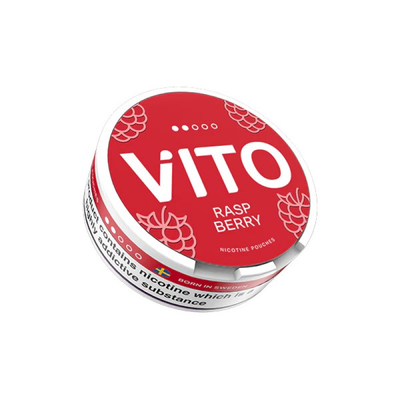 raspberry vito nicotine pouches
