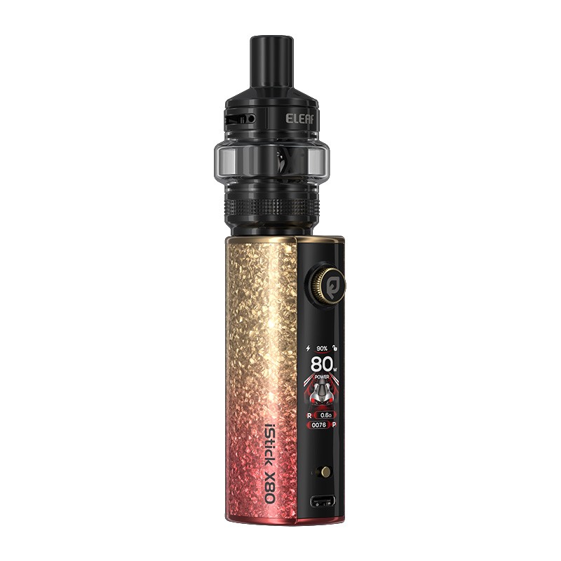 red yellow gradient Eleaf iStick X80