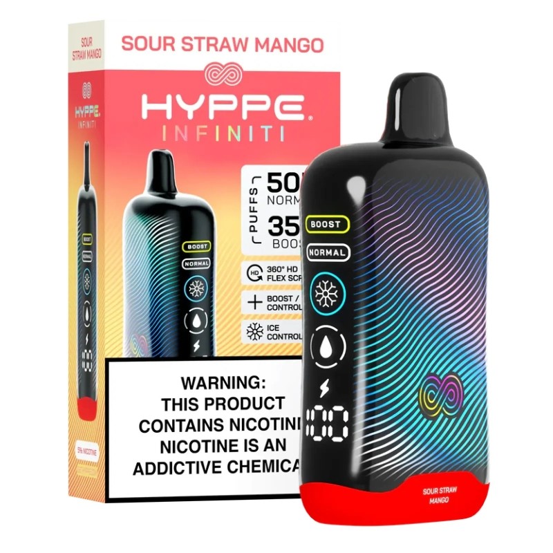 sour straw mango hyppe infiniti 50k