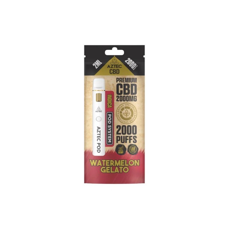 watermelon gelato aztec cbd 2000mg broad spectrum