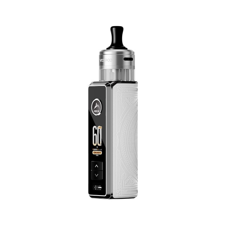 white voopoo drag s3 pod mod kit